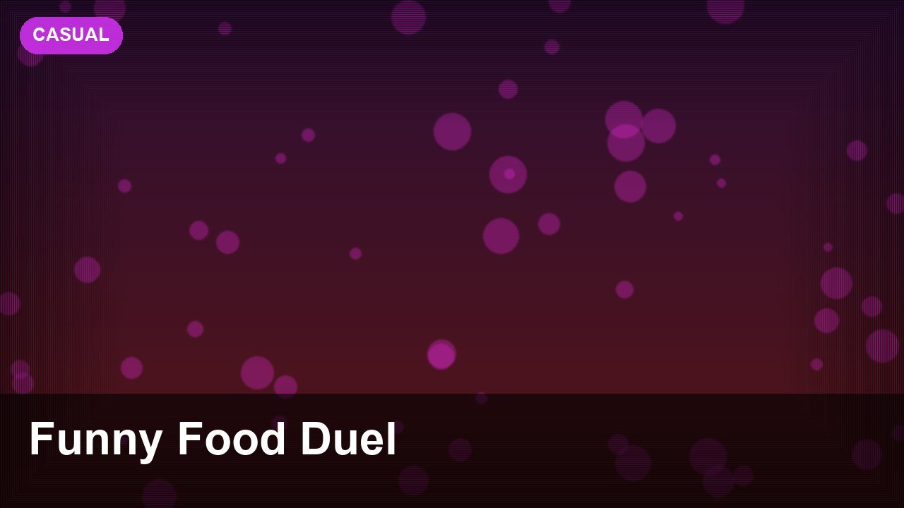 Funny Food Duel